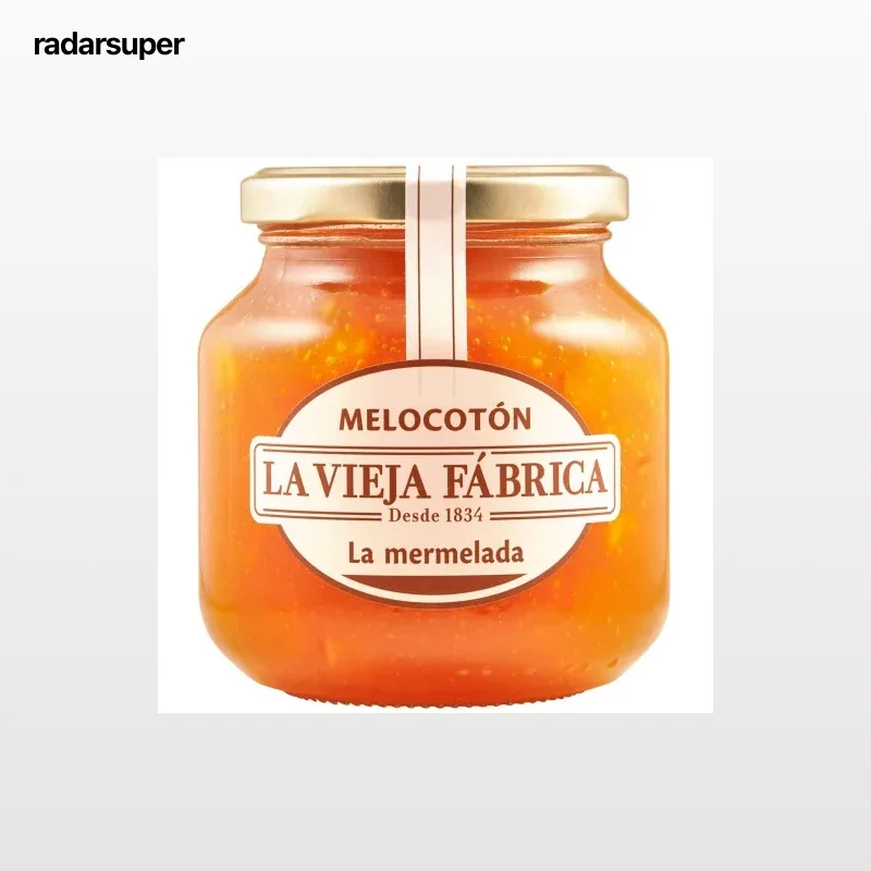 Mermelada de melocotón La Vieja Fábrica 350 g.