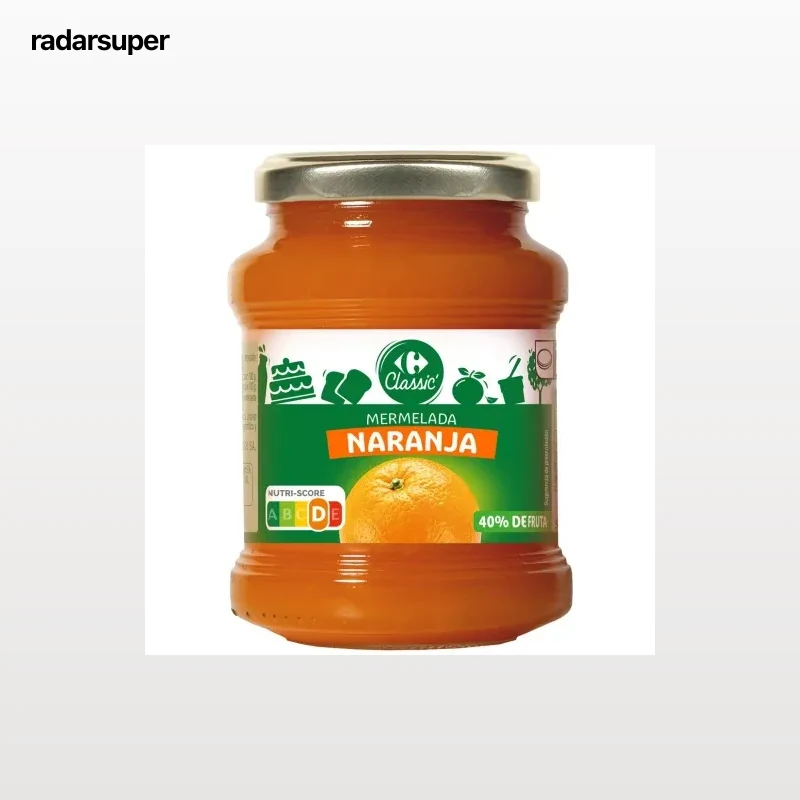 Mermelada de naranja Carrefour Classic 410 g.