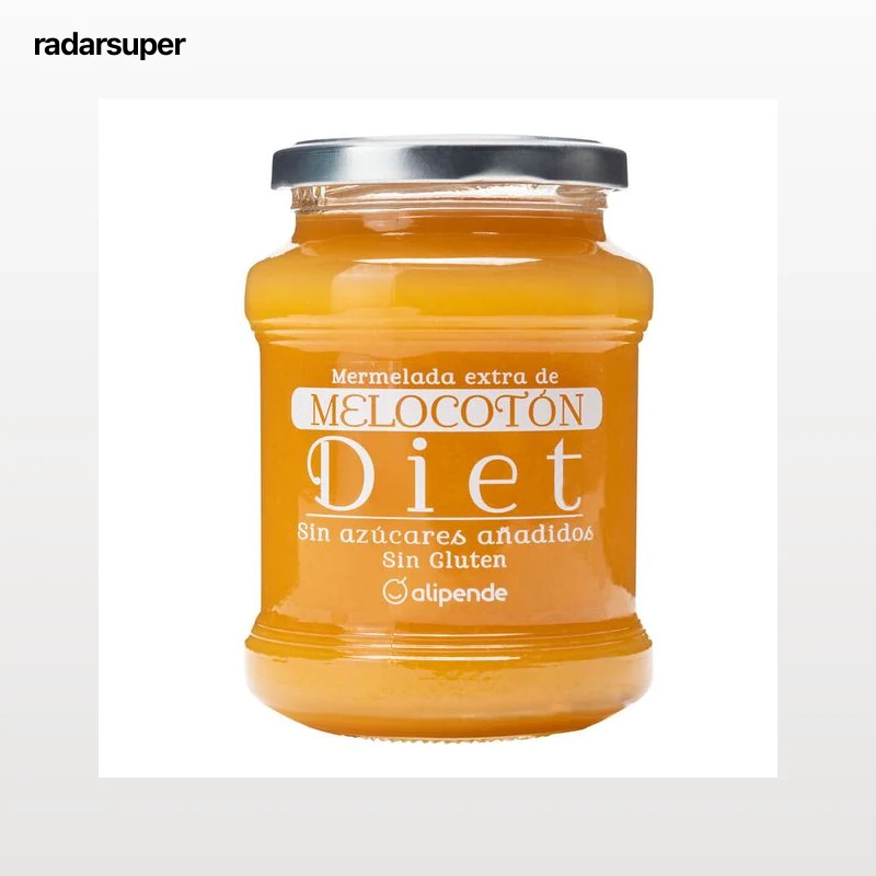 Mermelada diet melocotón sin azúcar añadido Alipende 350g