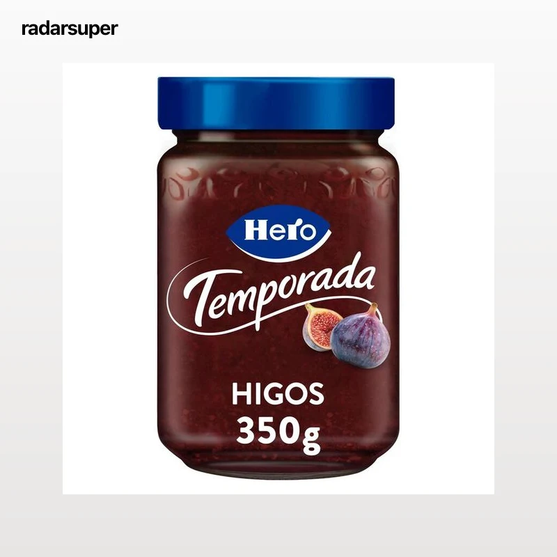 Mermelada extra de temporada con higos seleccionados Hero 350g
