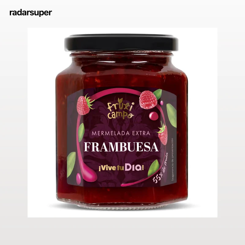 Mermelada de frambuesa extra Dia Fruticampo 320 g