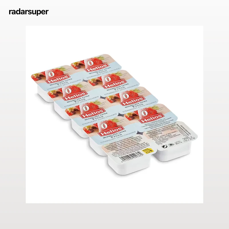 Mermelada de fresa 0% azúcares añadidos Helios pack 10 x 25 g