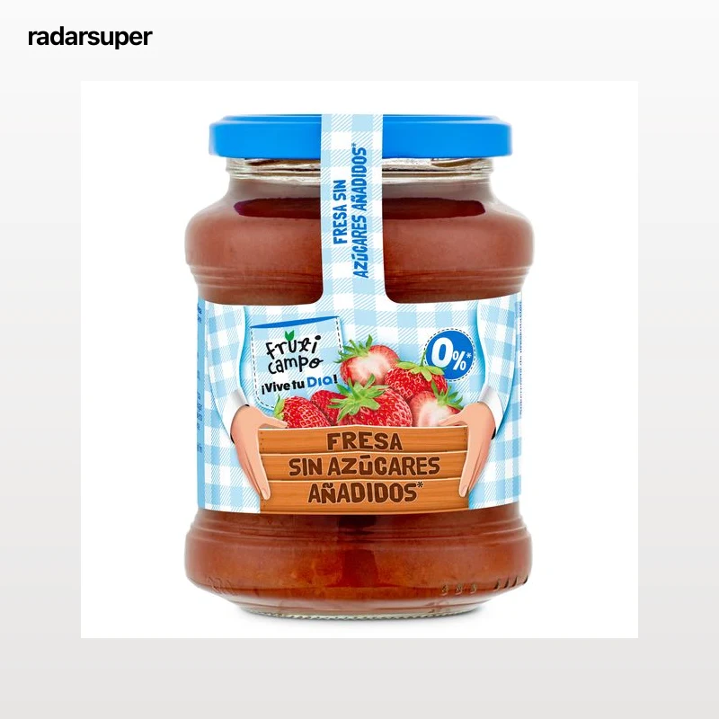 Mermelada de fresa 0% sin azúcares añadidos Dia Fruticampo 330 g