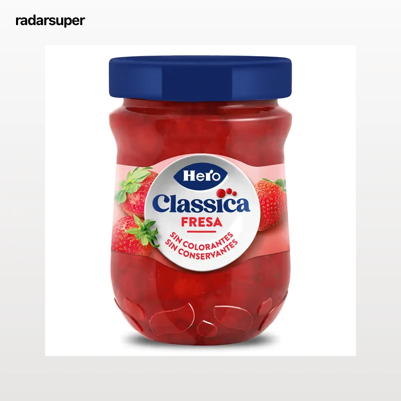 Mermelada de fresas clásica Hero 330 g