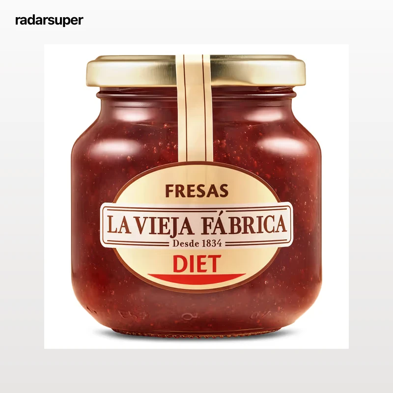 Mermelada de fresas diet La vieja fábrica 280 g