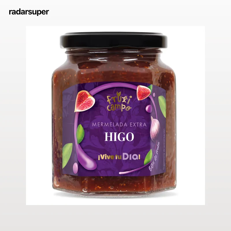 Mermelada de higo extra 60% fruta Dia Fruticampo 320 g