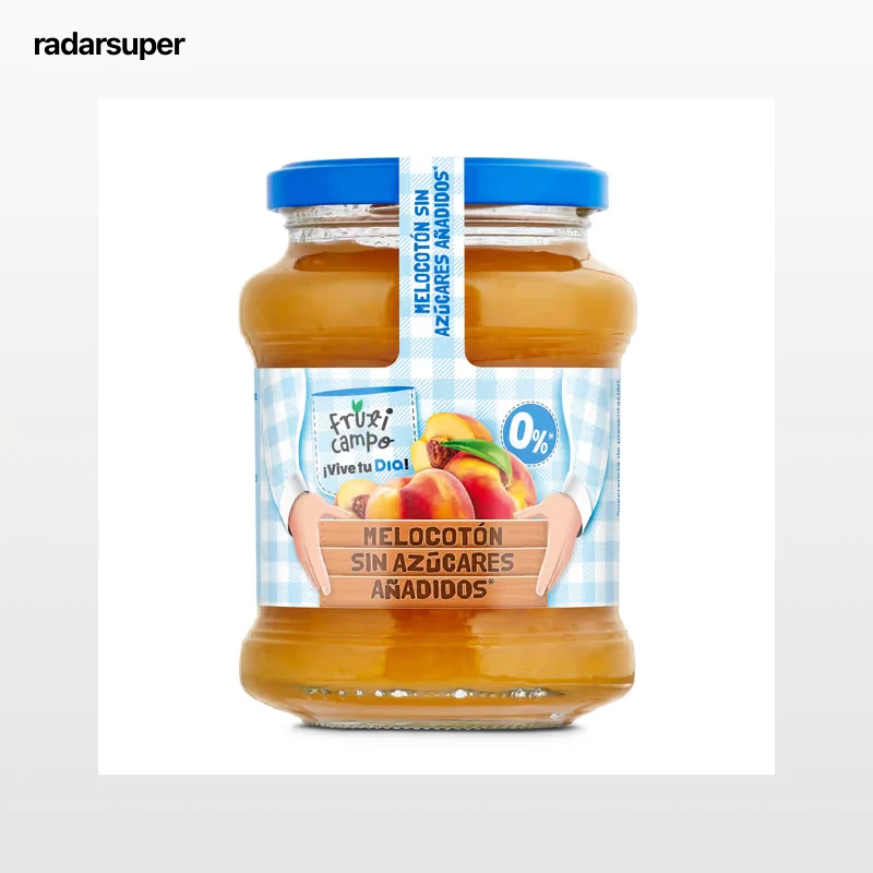Mermelada de melocotón 0% sin azúcares añadidos Dia Fruticampo 330 g