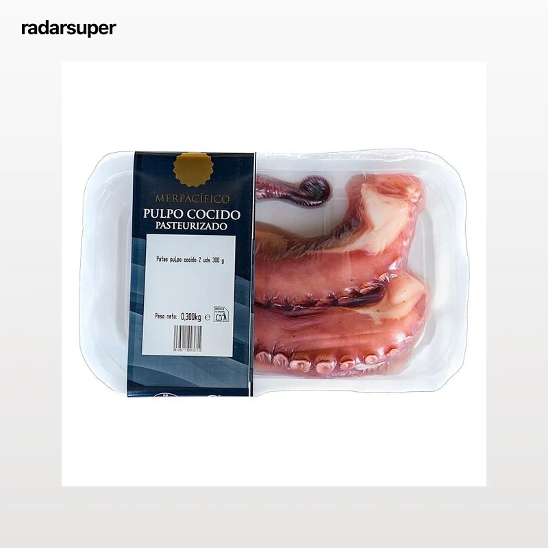 MERPACIFICO Pulpo cocido 2 patas 300 g.