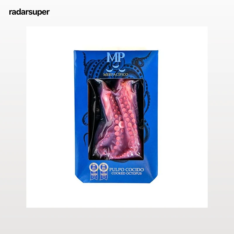 MERPACIFICO Pulpo cocido en su jugo 2 patas 220 g.