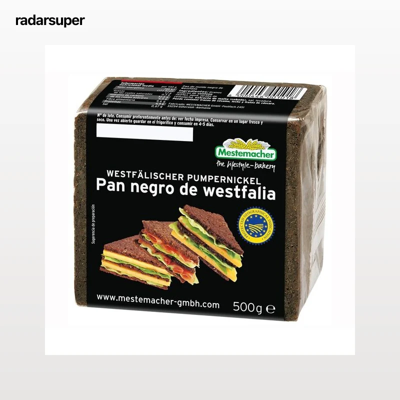 MESTEMACHER Pan negro de westfalia 500 g.