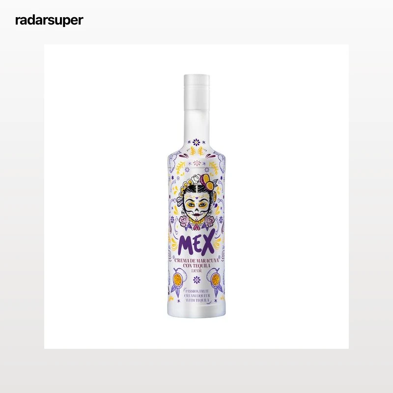 MEX Crema de licor de maracuya con tequila botella 70 cl.