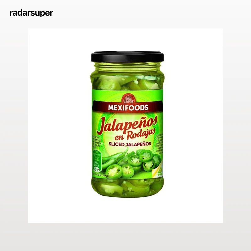 MEXIFOODS Jalapeños en rodajas 225 g.