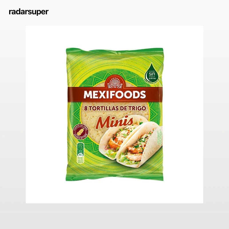 MEXIFOODS Tortillas trigo 8 uds. 250 g.