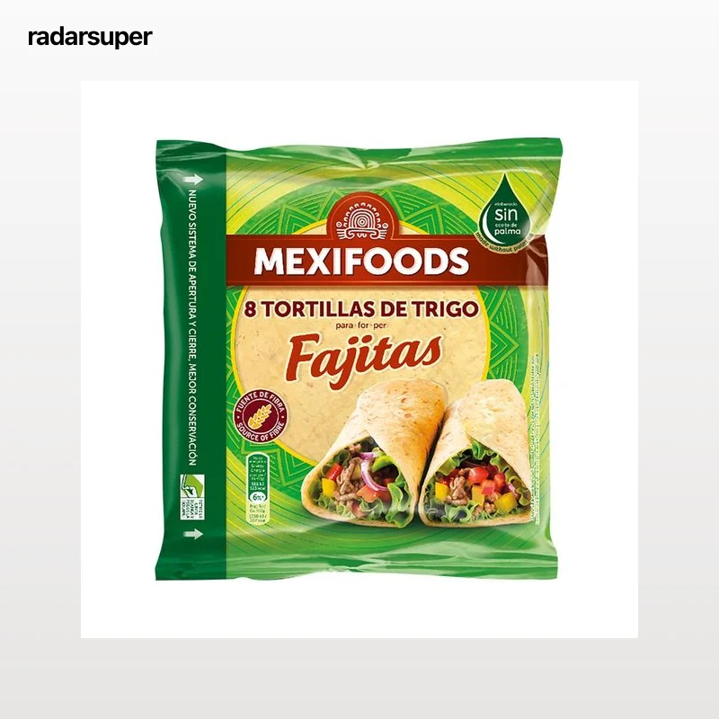 MEXIFOODS Tortillas de trigo 8 uds.320 g.