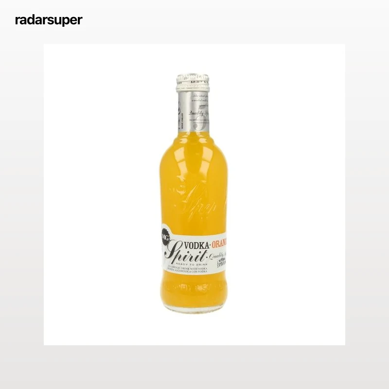 MG SPIRIT Combiando de vodka con naranja MG SPIRIT botella de 27,5 cl.