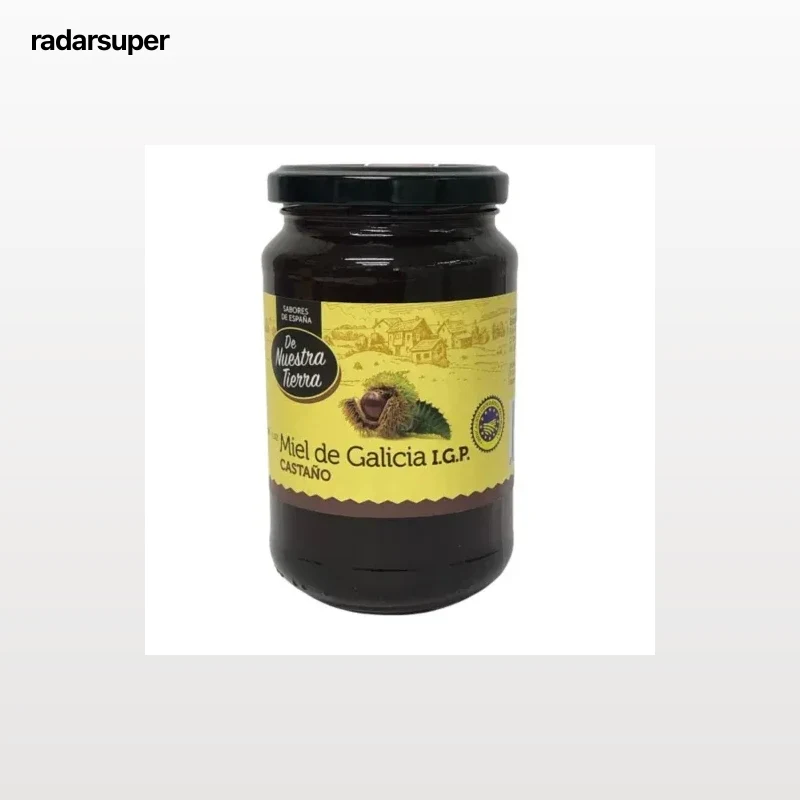 Miel de castaño De Nuestra Tierra 500 g.