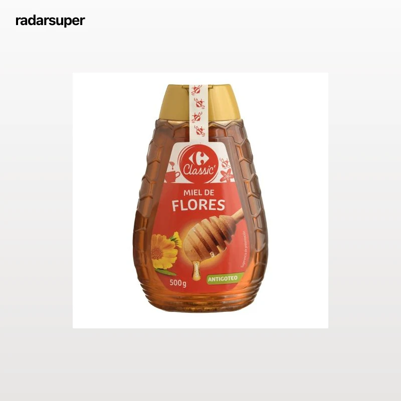 Miel de flores Carrefour Classic' 500 g.