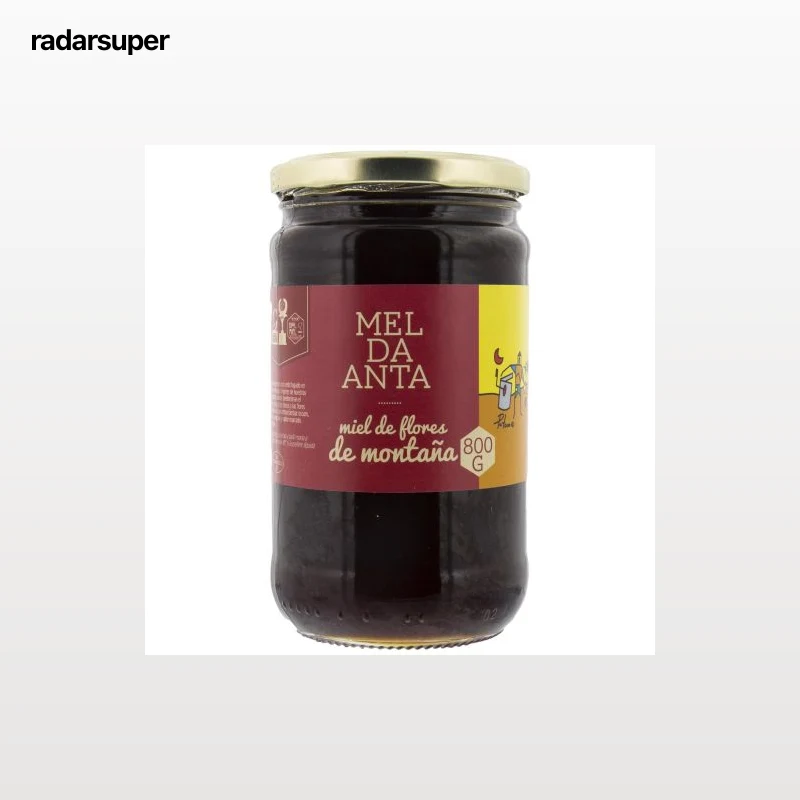 Miel de flores de montaña Mel Da Anta 800 g.