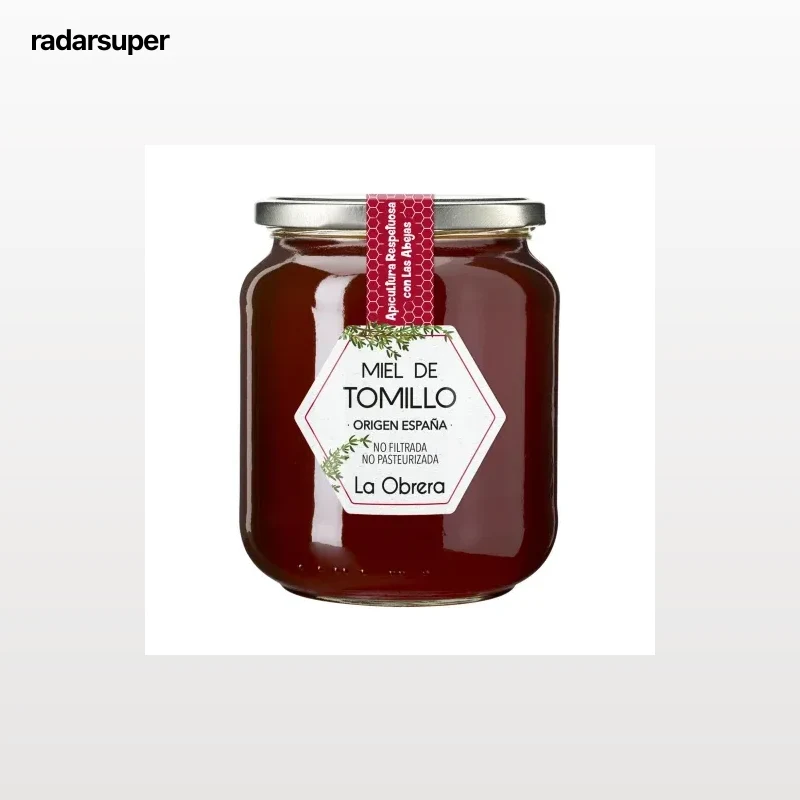 Miel de tomillo La Obrera 950 g.