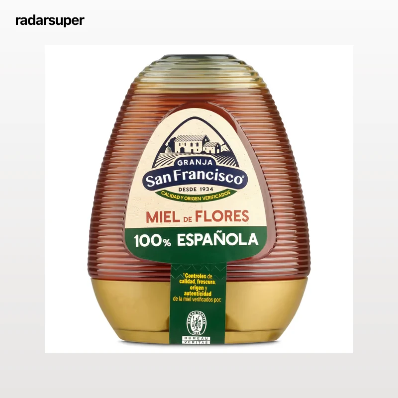 Miel de flores antigoteo Granja san fancisco 350 g