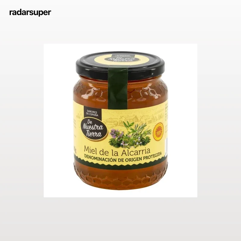 Miel multifloral de la Alcarria De Nuestra Tierra 500 g.