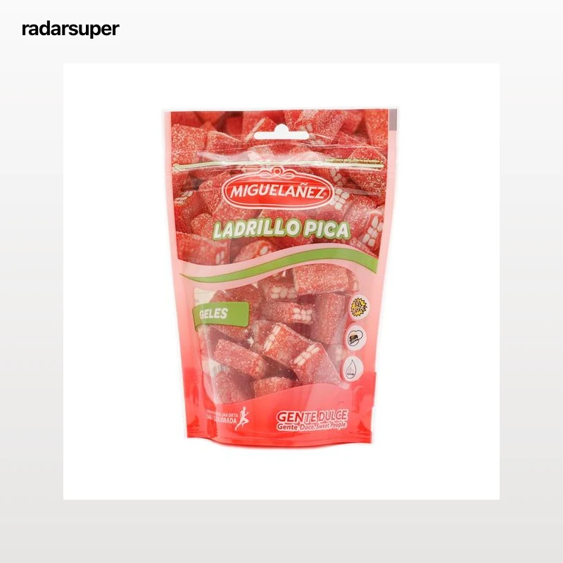 MIGUELAÑEZ Regaliz ladrillo pica 165 g.