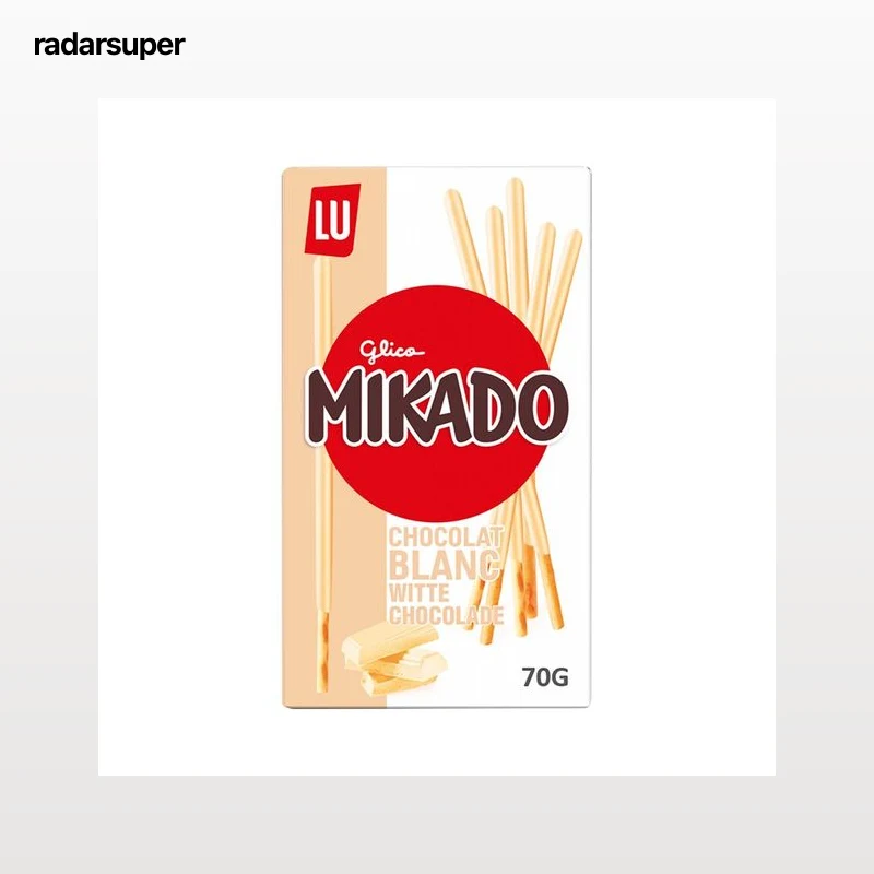 MIKADO Galleta con chocolate blanco 70 gr.