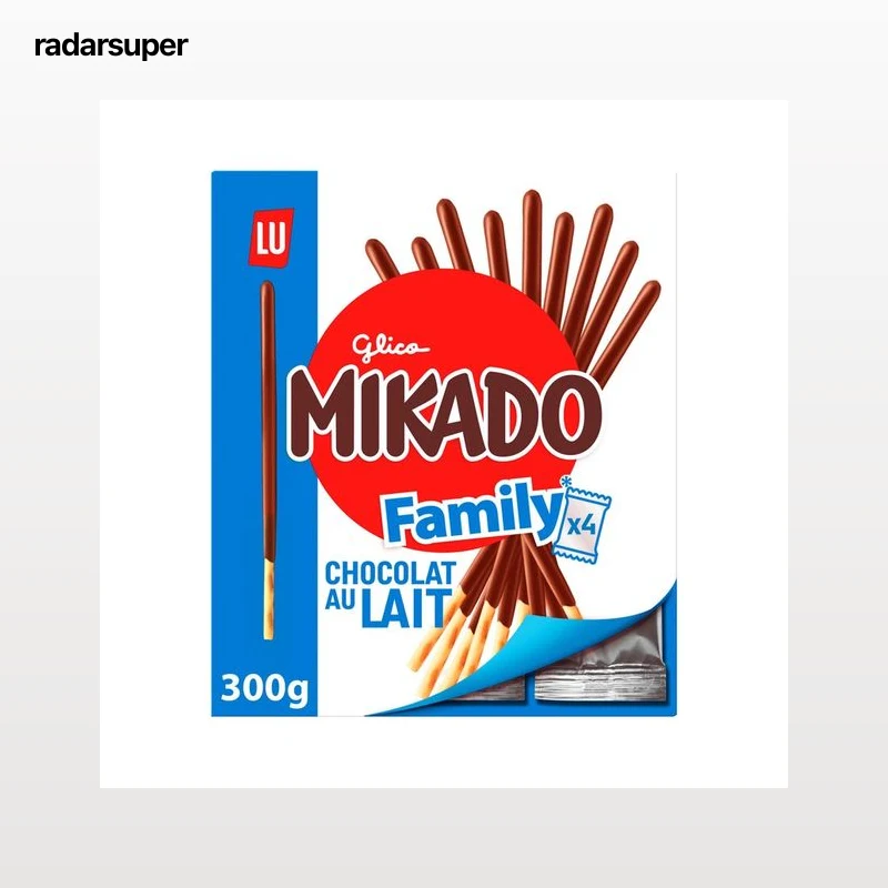 MIKADO Galletas de chocolate con leche 300 g.