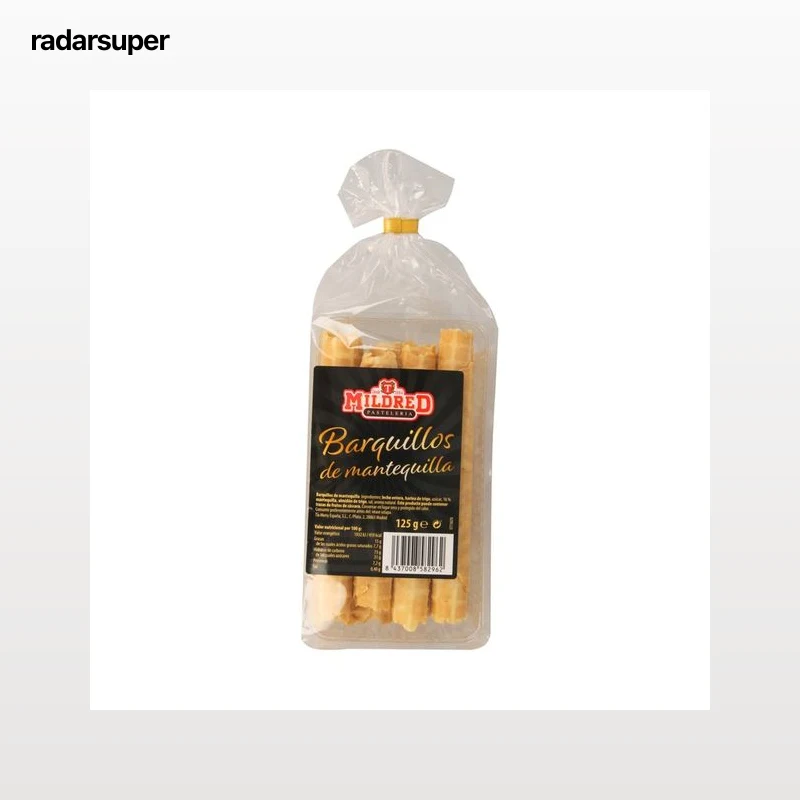 MILDRED Barquillos de mantequilla 125 g.