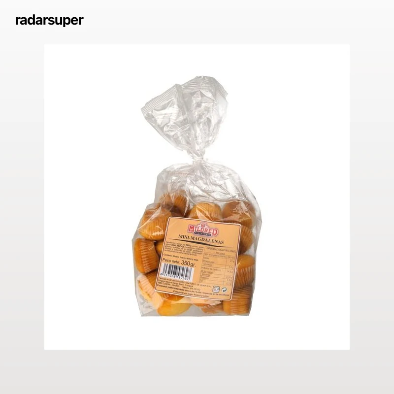 MILDRED Magdalenas mini en aceite de vegetal 350 g.
