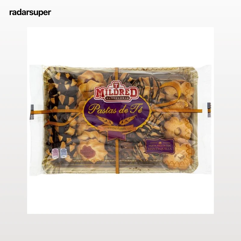 MILDRED Pastas de té rellenas 350 g.