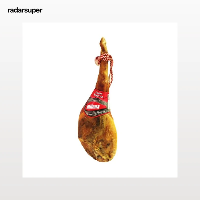 MILENA LEÓN Jamón curado reserva MILENA LEÓN pieza de 7 kilos (peso aproximado)