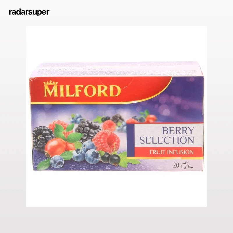 MILFORD Infusión de frutas del bossque, principalmente bayas 20 uds.