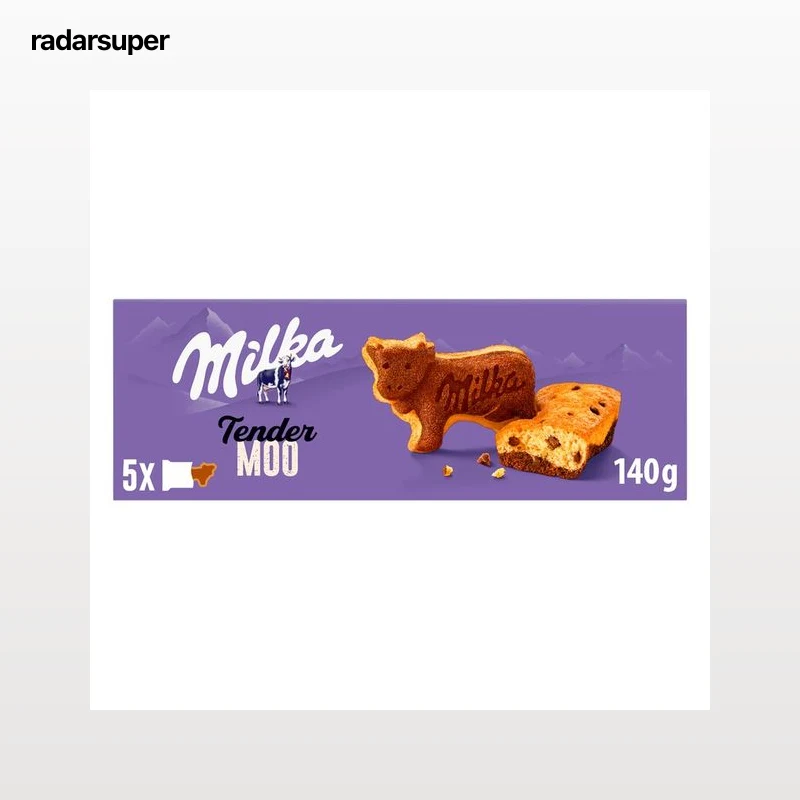 MILKA Bizcochitos tender moo 140 gr.