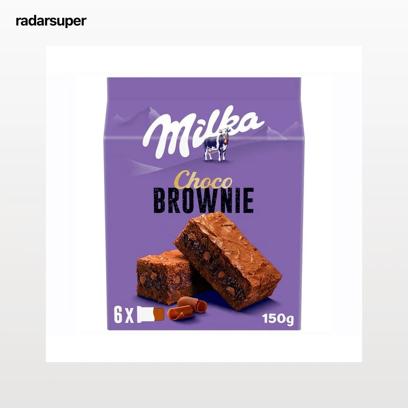 MILKA Brownies de chocolate 6 uds. x 25 g.