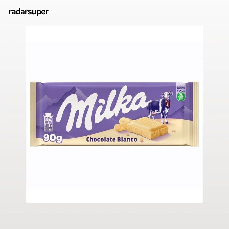 MILKA Chocolate blanco 90 gr.