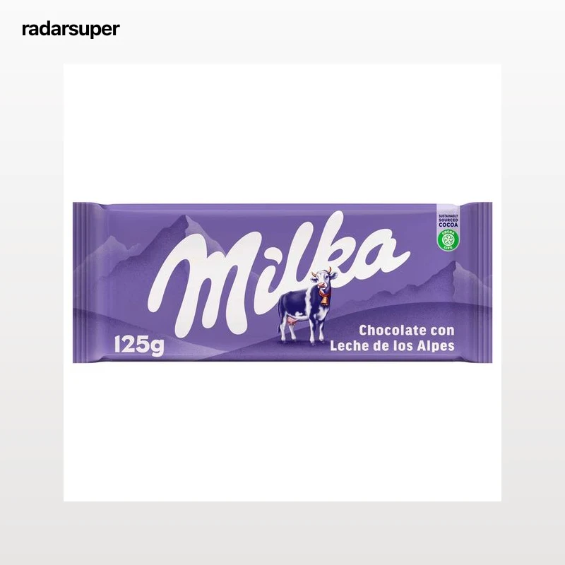 MILKA Chocolate con leche 125 g.