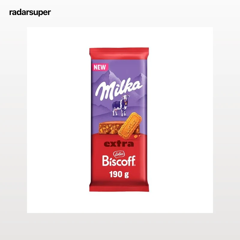 MILKA Chocolate de leche biscoff 190gr