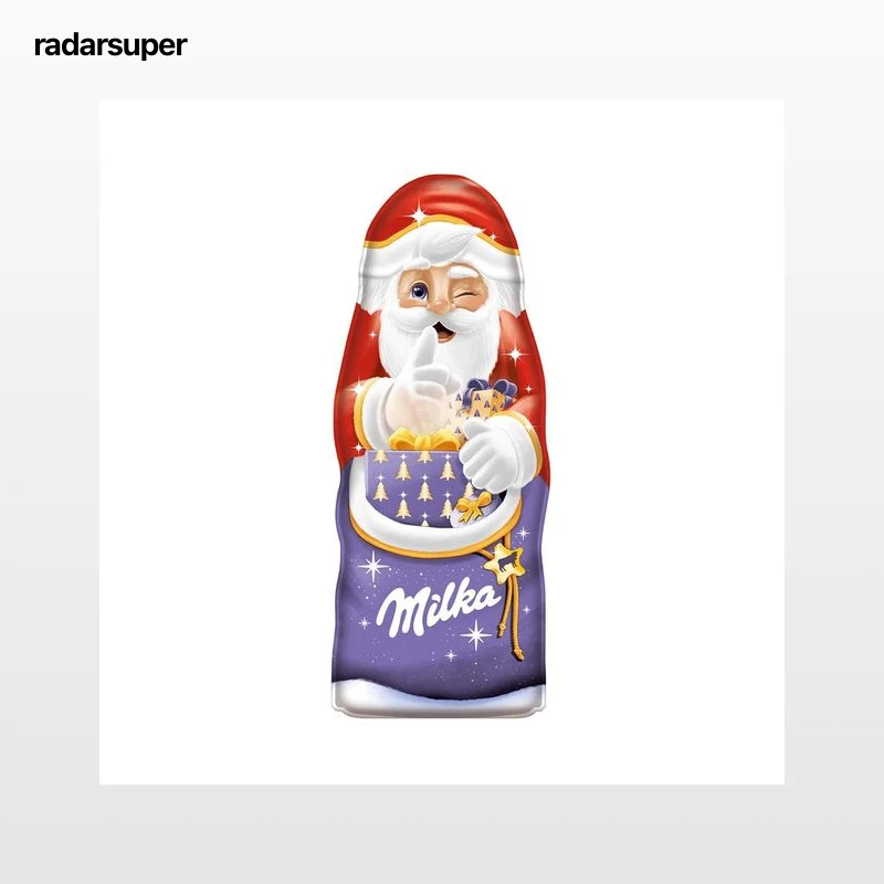 MILKA Figurita de chocolate con forma de Papá Noel 45 g.