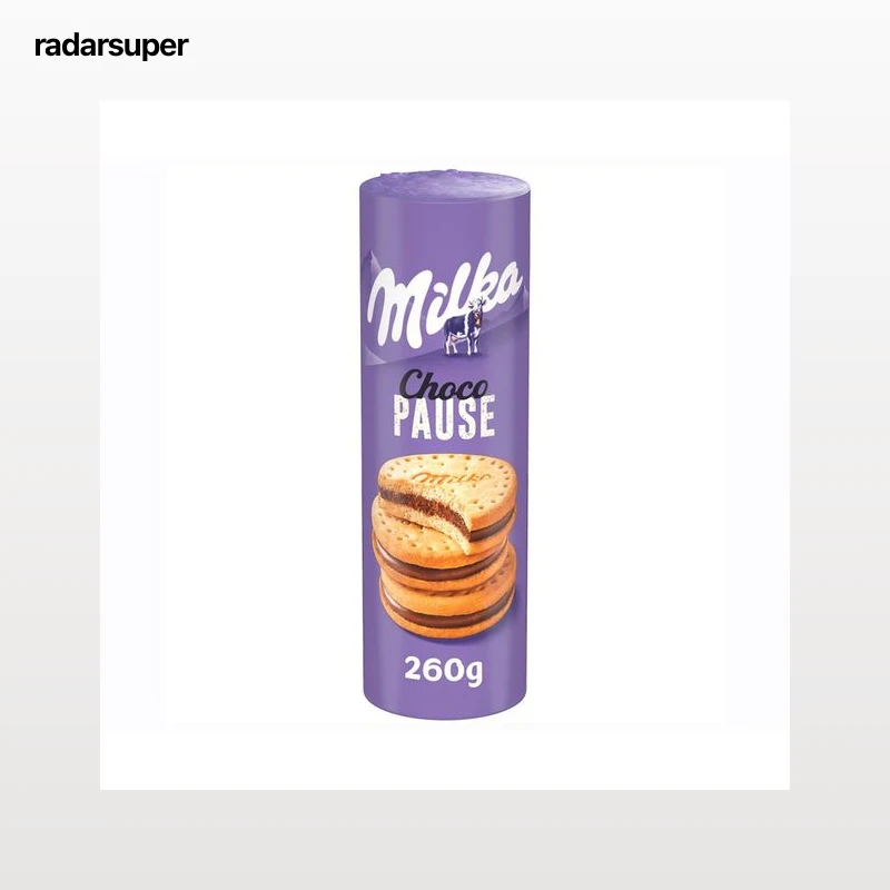 MILKA Galletas Choco Pause de chocolate con leche 260 g.