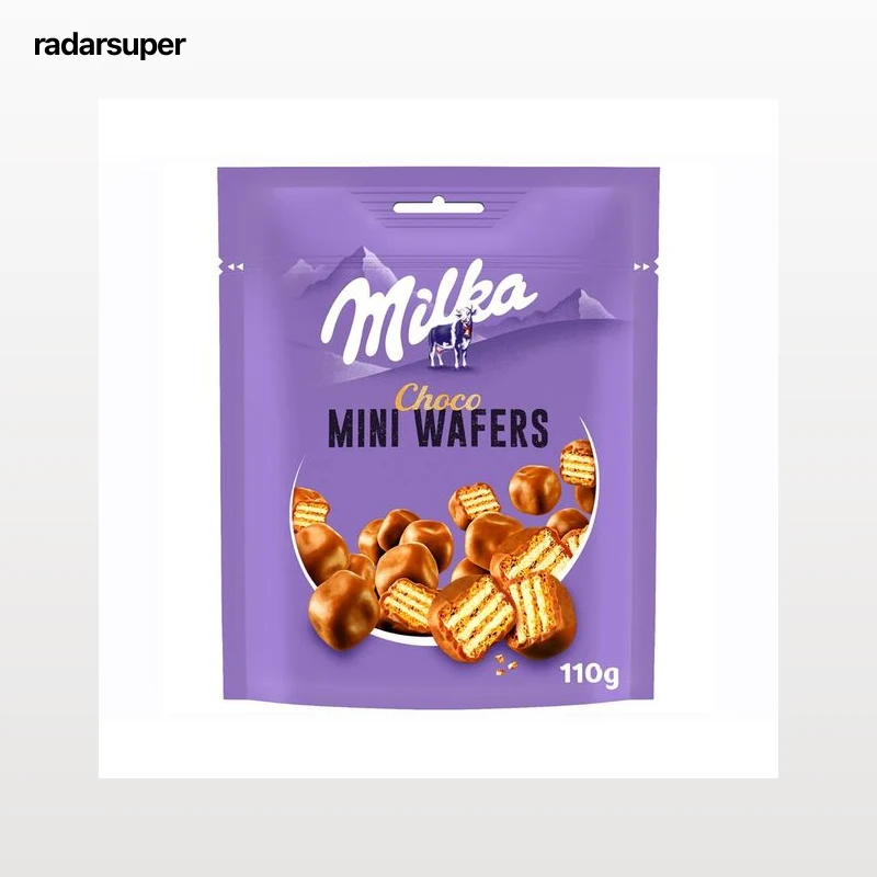 MILKA Galletas mini waffer 110 g.
