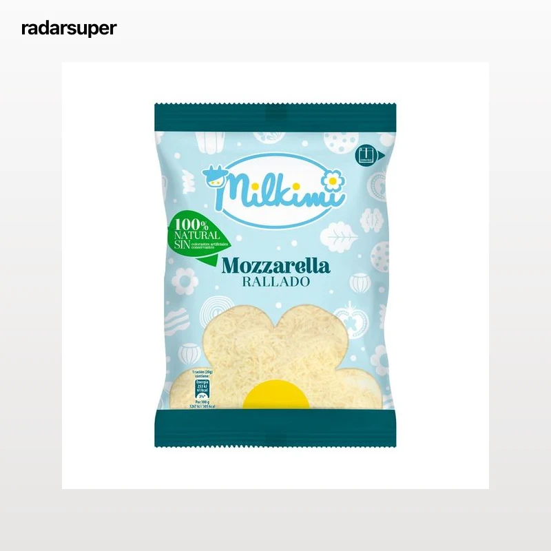 MILKIMI Queso rallado Mozzarella MILKIMI 150 g.