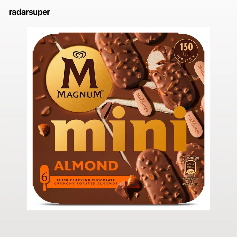 Magnum mini almendrado 6 x 44 g