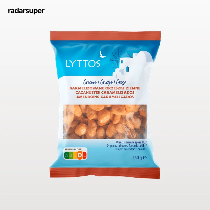 Mini barritas de cacahuetes con miel