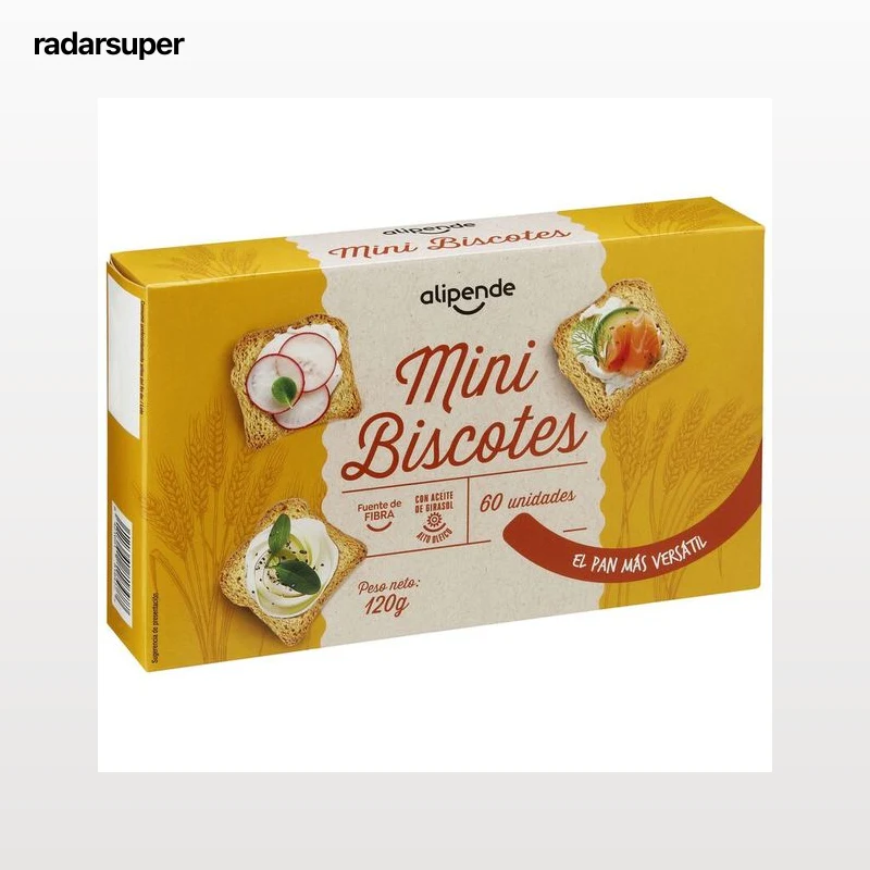 Mini biscotes Alipende 120g