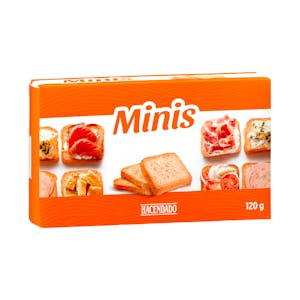 Mini biscotes de trigo