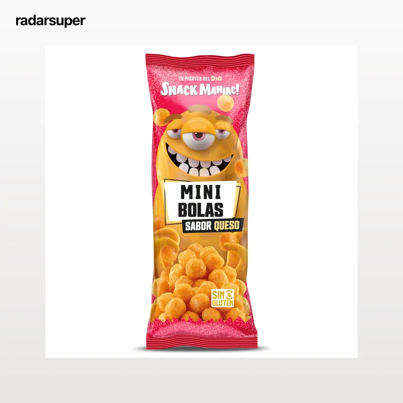 Mini bolas sabor queso Dia Snack Maniac 30 g