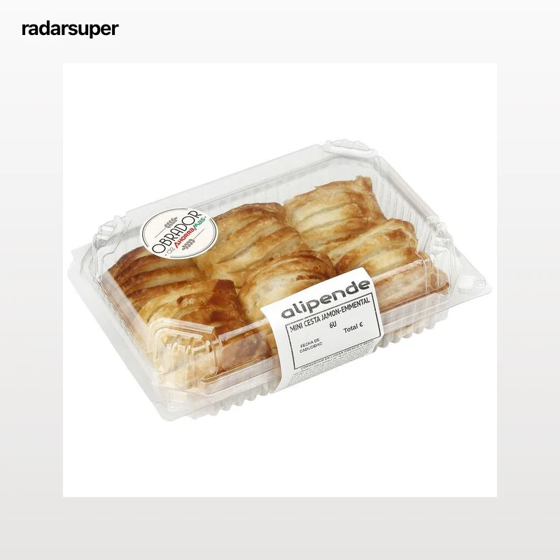 Mini cesta Jamon-Emmental 6ud