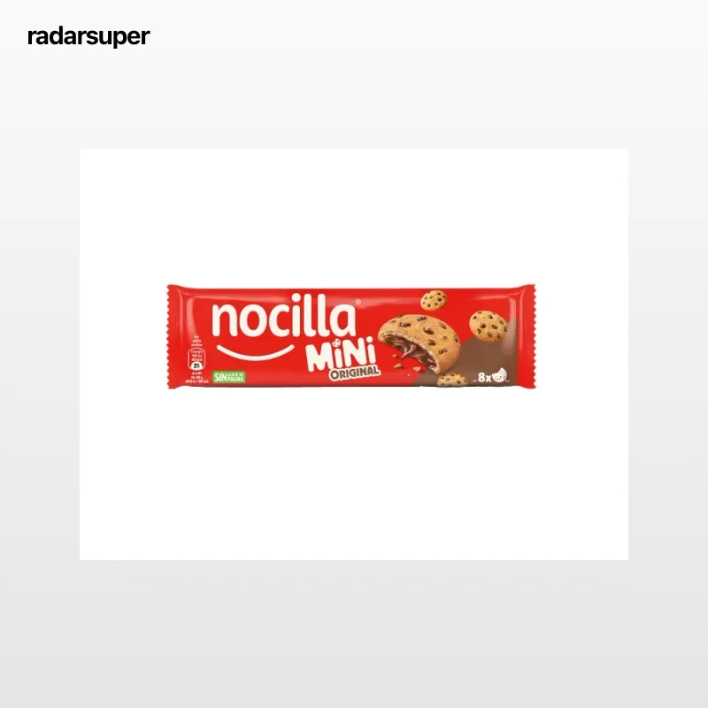 Mini cookies rellenas de Nocilla