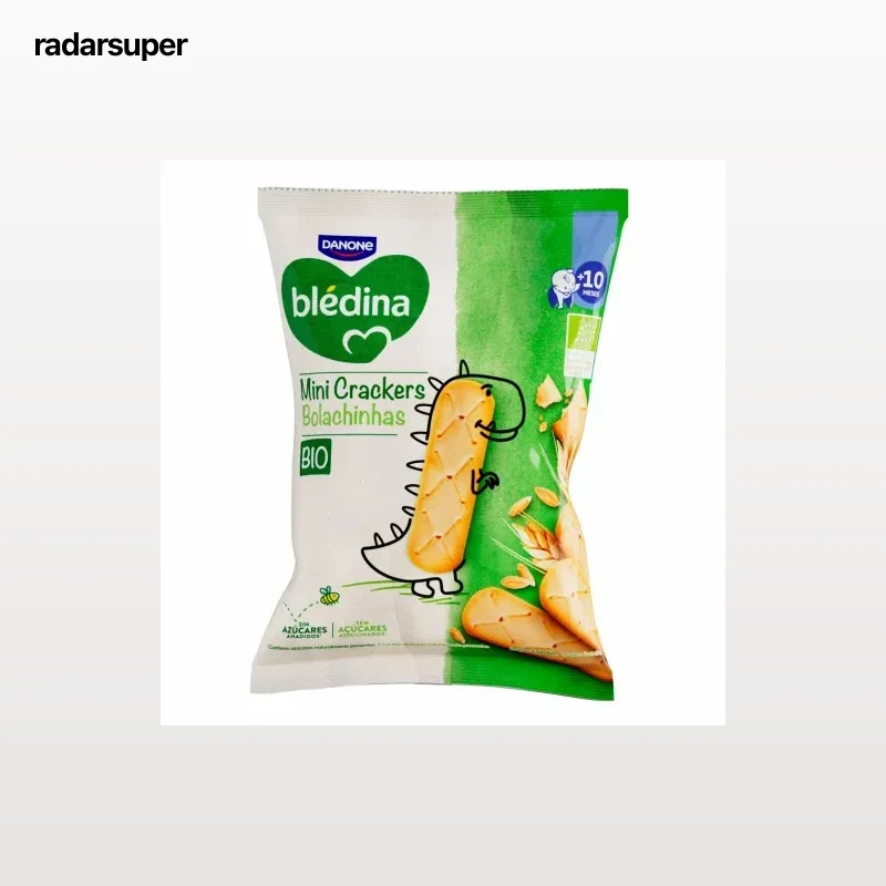 Mini crackers +10 meses ecológico Blédina sin azúcares añadidos 30 g.